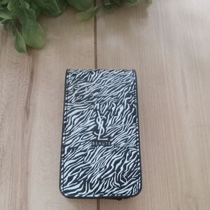 YSL ~ YSL Beaute Zebra Print Cosmetic Case! Brand New